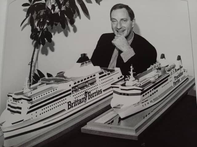 Ian Curruthers of Brittany Ferries