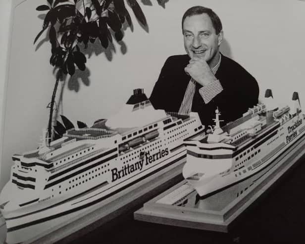Ian Curruthers of Brittany Ferries