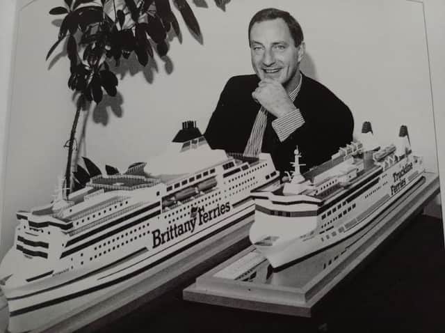 Ian Curruthers of Brittany Ferries