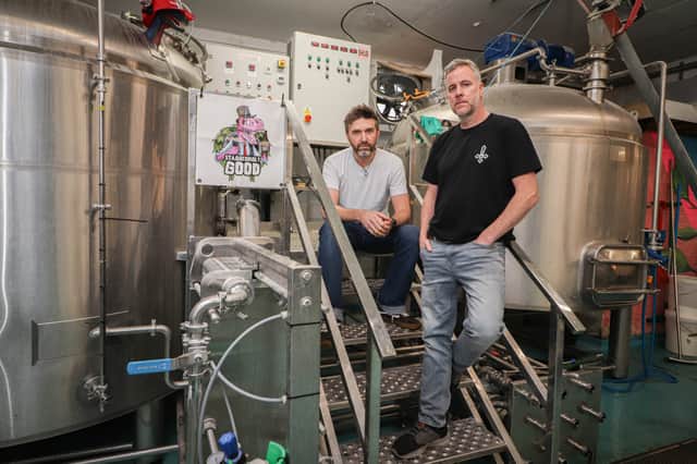 Staggeringly Good Brewery has made a "heartfelt proclamation" about the impact of crippling business rates following a steep jump in its rateable value

Pictured: Joint directors, Joe Ross and Jonathan Chapman at Staggeringly Good Brewery.

Picture: Habibur Rahman