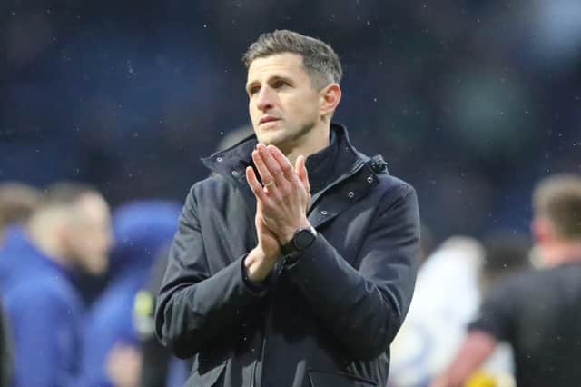 John Mousinho was disappointed over the failure to award Pompey a first-half penalty. Picture: Alun Roberts/ProSportsImages