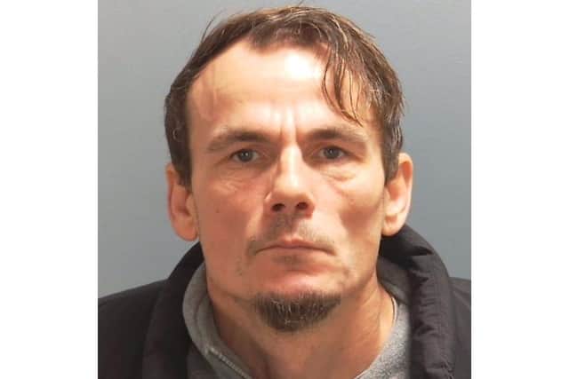 Danny Keet, 46, of Corbetts Close in Surrey has been jailed for 2 years and 4 months for burglary and theft from a motor vehicle in Alton.