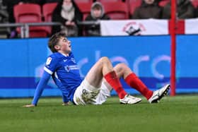 Hayden Matthews has suffered an injury-blighted 18 months at Fratton Park.