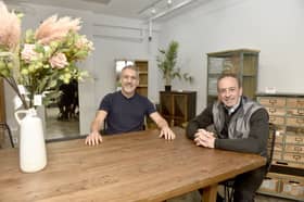 Danny Elsom and Carl Marodeen, owners of Ding Dong at Cascades Shopping Centre in Portsmouth.