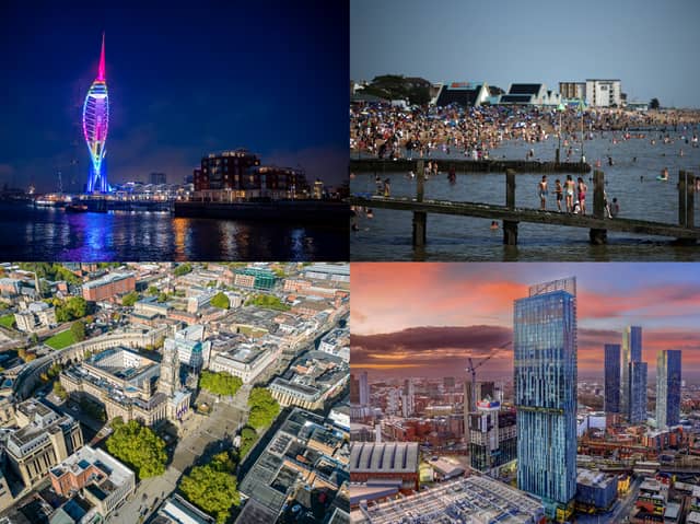 The UK's 'gentrification hotspots' have been named in a new study