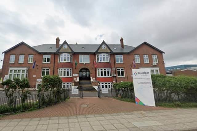 Trafalgar School has announced that its headteacher will be stepping down after nine years.