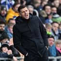 Pompey boss John Mousinho. Pic: Graham Hunt/ProSportsImages