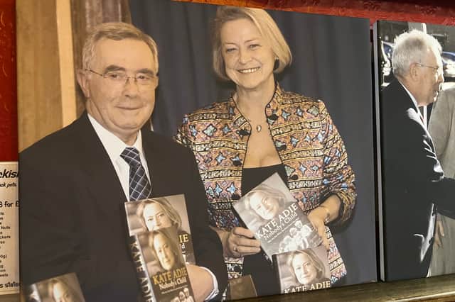 Richard Thomson and Kate Adie