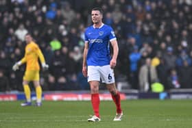 Conor Shaughnessy returns to Pompey’s squad for the trip to Blackburn after a nine-game absence. Picture: Graham Hunt/ProSportsImages