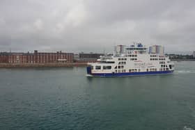 Changes have been made to Wightlink ferry services between Fishbourne and Portsmouth following a heavy-berthing incident this morning.