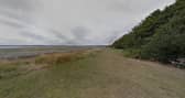 A child was rescued after getting stuck in the mud in the Wicor area of Portchester.
