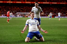 Pompey’s Terry Devlin is sure to be in transfer demand this summer.
