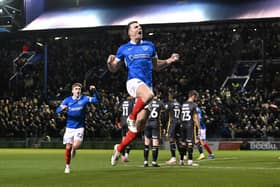 Pompey's Conor Shaughnessy. Pic: Graham Hunt/ProSportsImages