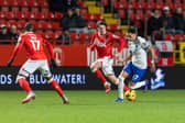 Gustavo Caballero was handed his first Pompey start in Tuesday night's 3-1 win at Charlton. Picture: Toyin Oshodi/ProSportsImages