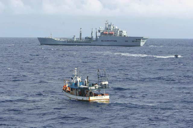 RFA Wave Ruler on operations.