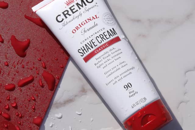 Cremo also offers quality shaving cream as part of its range - and they're in the sale