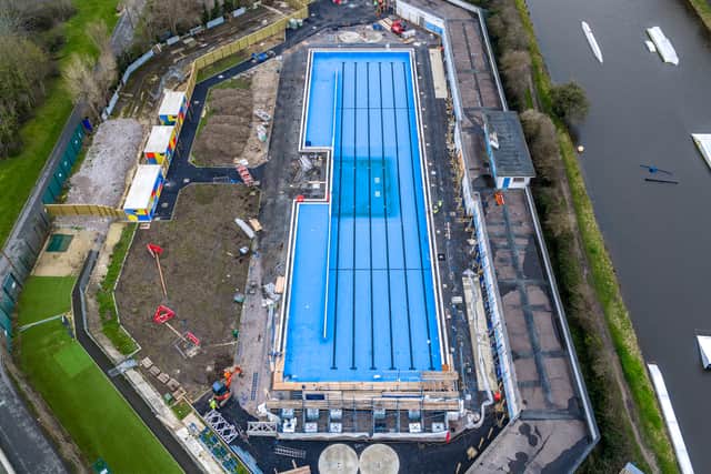 The protective tent at Hilsea Lido has been fully dismantled after being in place for almost a year. 


Picture: Marcin Jedrysiak