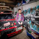 James Williams with one of his cars in Hilsea