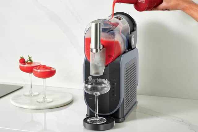 Just pour in some liquid - you don't need to blend anything or add any ice