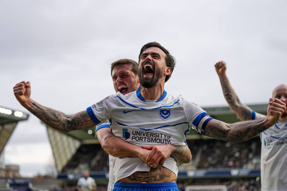 Pompey's Marlon Pack. Pic: Stephen Flynn/ProSportsImages