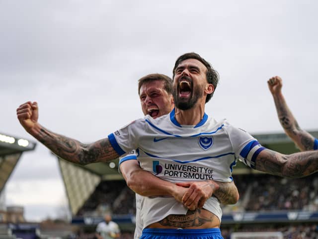 Pompey's Marlon Pack. Pic: Stephen Flynn/ProSportsImages