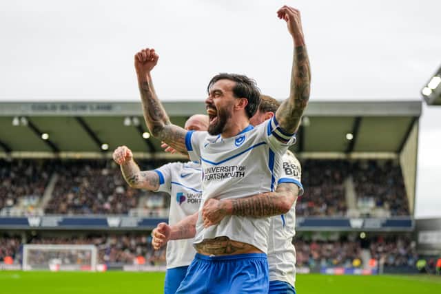 Pompey skipper Marlon Pack is among seven Pompey players out of contract at the season’s end. Picture: Stephen Flynn/ProSportsImages