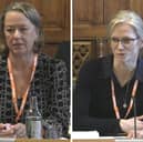 Education and SEND support in schools is considered "one of the greatest challenges" facing Royal Navy, Army, and RAF families. Pictured: Andrea Devlin, director of the RAF Families Federation, and Rebecca Lovell, head of policy and deputy CEO of the Naval Families Federation.