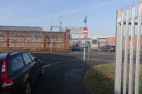 A nuclear siren test took place at HMNB Portsmouth today.