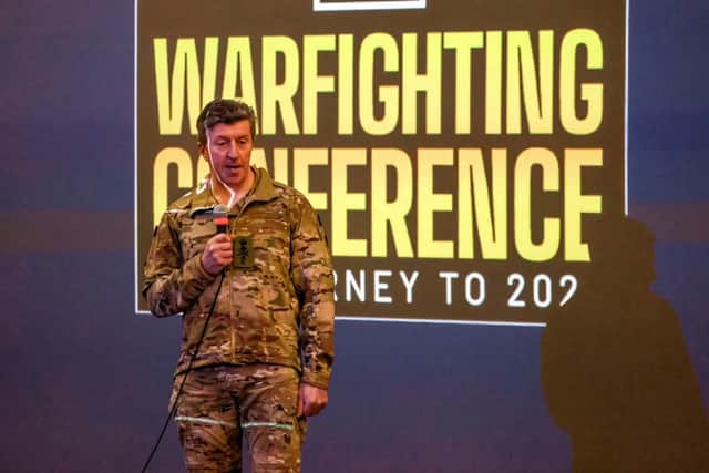 First Sea Lord General Sir Gwyn Jenkins called on nations to unite against the growing threat of Russia in the North Atlantic. He spoke at the Warfighting Conference at HMS Collingwood.