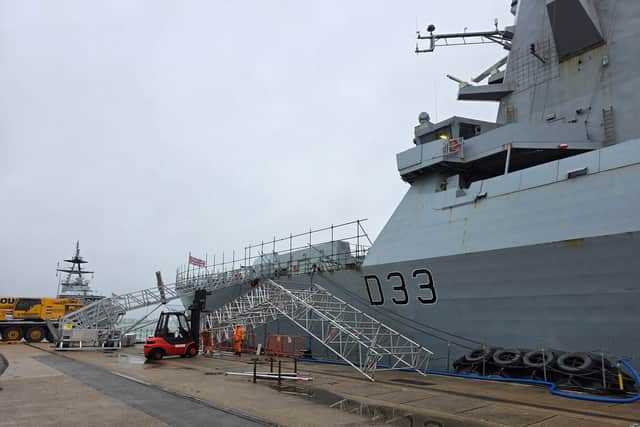 Royal Navy destroyer HMS Dauntless will head into a maintenance period for three months after joining forces with the French carrier strike group.