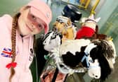 Maisie Scaddon - teen has represented the UK in the World Hobby Horse Championships
