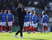 Pompey boss John Mousinho. Pic: PA