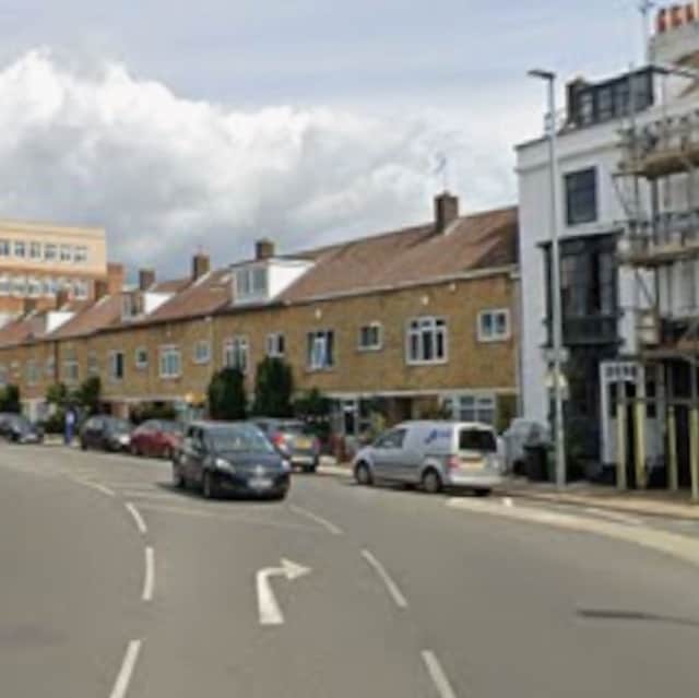 A motorbike rider suffered injuries in a collision with a car on Jubilee Terrace on Sunday, March 1 just after 9.30pm