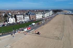 New closures in place for sea defences on Southsea Promenade between Speakers' Corner and South Parade Pier in Southsea will be closed from Monday 2nd March 2026 
Picture: Habibur Rahman