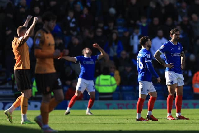 Following Saturday's defeat to Hull City, Pompey remain five points clear of the relegation zone.