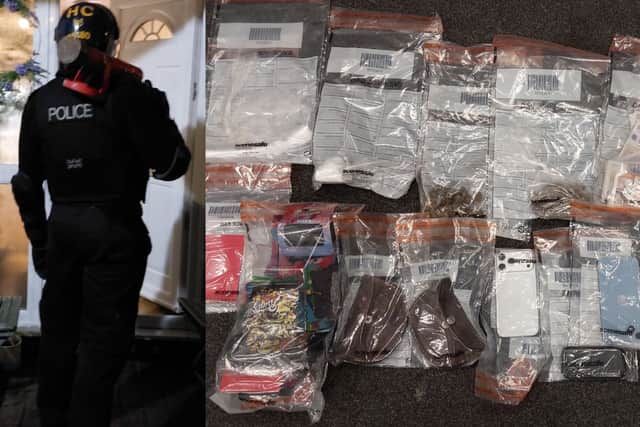 A 28-year-old man has been arrested following a drugs raid in Gosport.