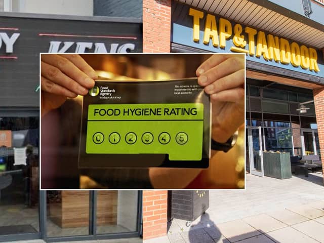 Here are the 11 worst food hygiene rating released in February.