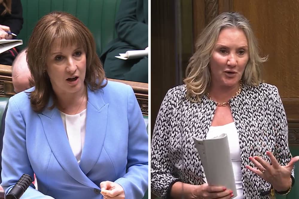 Chancellor Rachel Reeves defended Labour's stance on defence while making her Spring Statement in the House of Commons. Gosport MP Dame Caroline Dinenage, Conservative, accused her of 'gaslighting' the public over the state of the Royal Navy fleet and other matters.