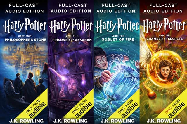 How about listening to the entire Harry Potter series?
