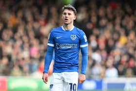 Pompey's Adrian Segecic. Pic: Graham Hunt/ProSportsImages