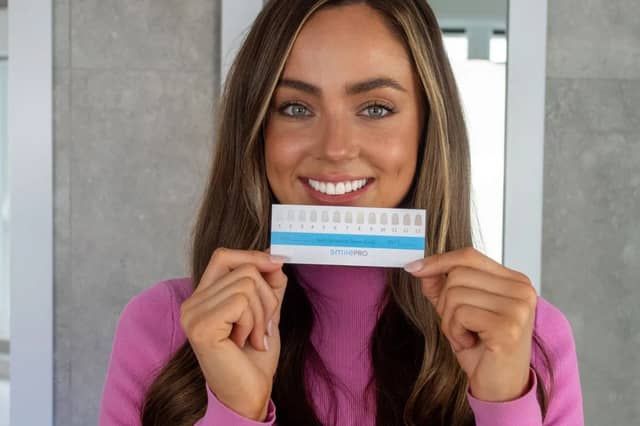 SmilePro’s bestselling kit uses dual LED technology to help whiten teeth with treatments that take just 10 minutes.
