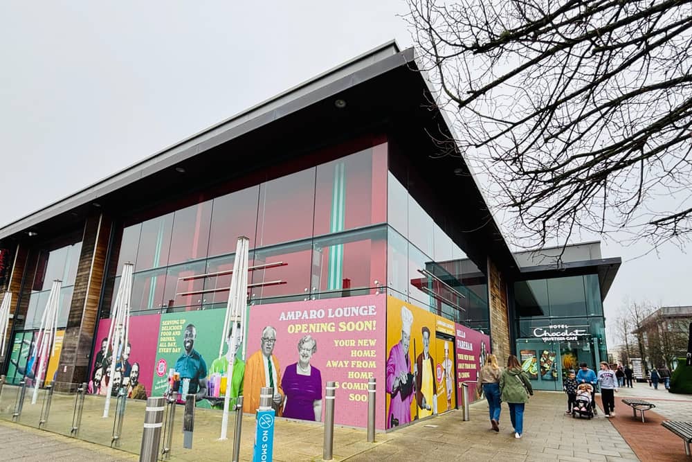 The Amparo Lounge is opening in Whiteley in place of the Frankie & Benny's which closed in February.