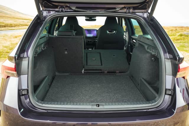 Pick the estate, and practicality is better than any performance car deserves