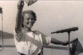 The Wren signaller element of the monument will represent all Wrens, and she will be modelled on one exceptional Wren: Eve Branson, founder of the Eve Branson Foundation, who served as a signaller during WW2 from 1943-44