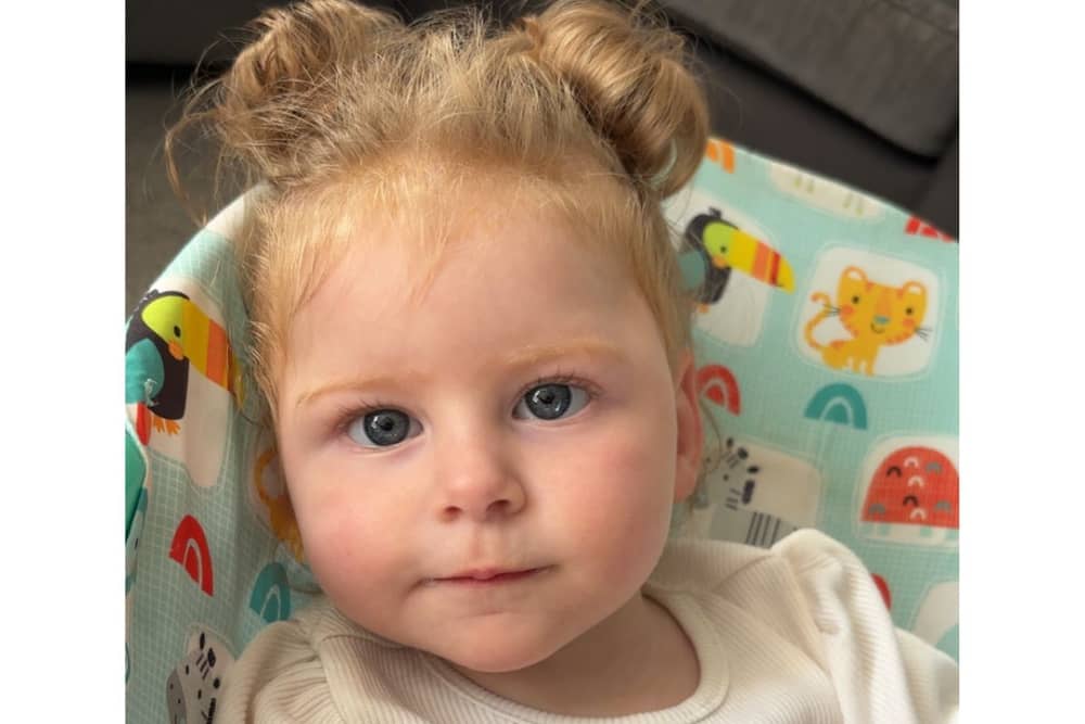A GoFundMe page has been set up for one-year-old Harper who sustained brain damage following complications at birth. 