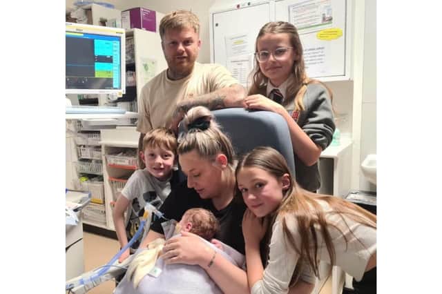A GoFundMe page has been set up for one-year-old Harper who sustained brain damage following complications at birth.