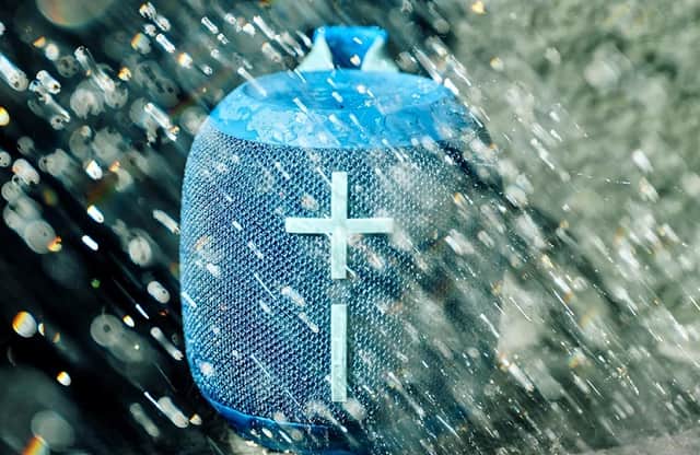 The Ultimate Ears Wonderboom 4 Portable Waterproof Bluetooth Speaker is a  holiday-ready waterproof travel speaker.