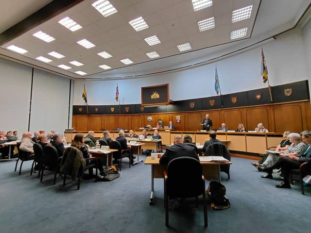 Gosport Borough Council's full council meeting on March 4