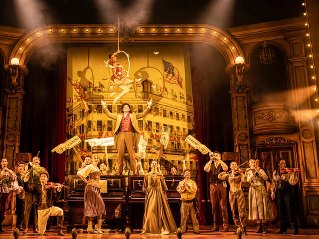 The Cast of Barnum UK Tour Photo: Pamela Raith