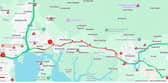 A27 closure - March 11